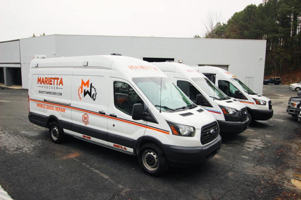 Mobile Diesel Repair | Marietta Wrecker